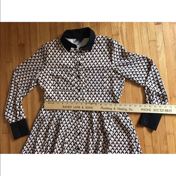 Target who what wear Long button down shirt dress - Picture 2 of 4